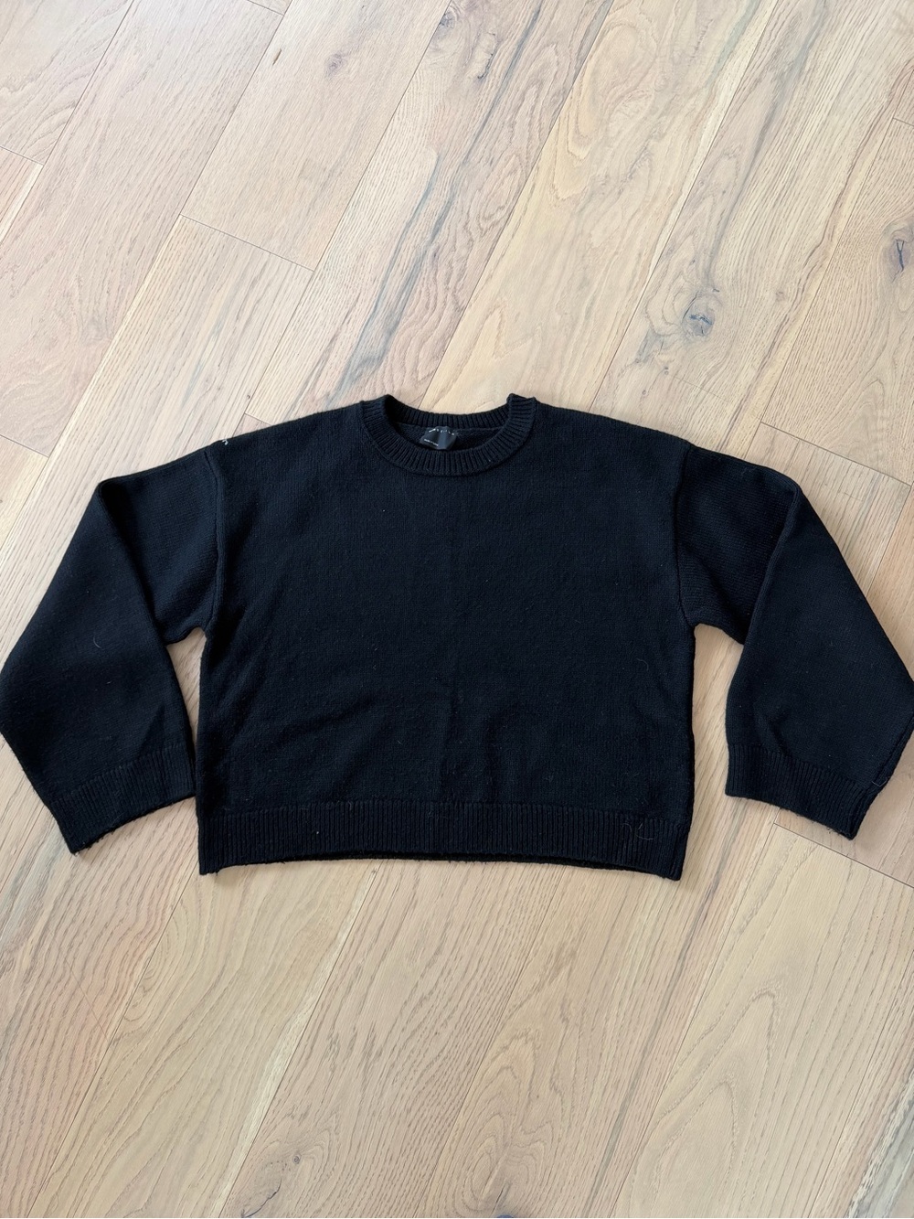 ASOS Woman’s Small Black Crewneck Knit Sweater